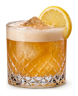 Styled drink cutout: Disaronno Sour