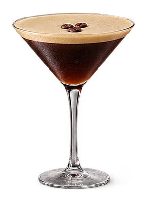 Styled drink cutout: Espresso Martini