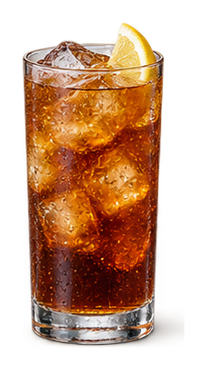 Styled drink cutout: Long Island Iced Tea